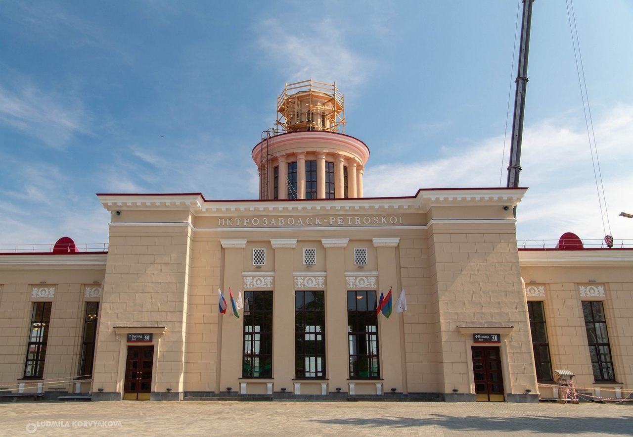 Вокзал в петрозаводске фото